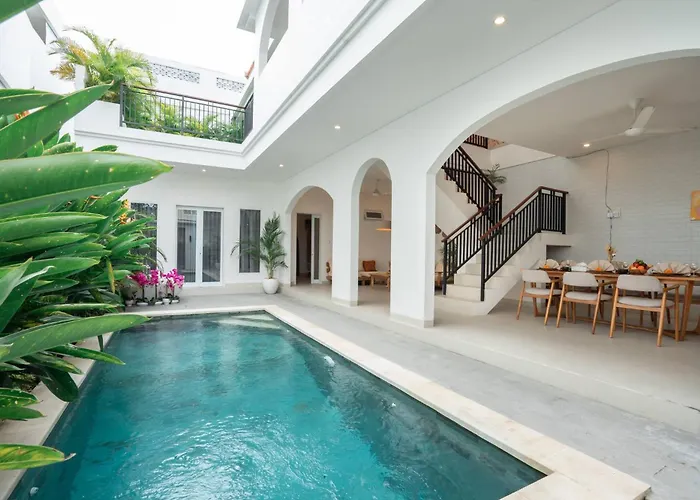 Ferienhaus 9 Mins To Canggu Beach, 4 Bed Pool *