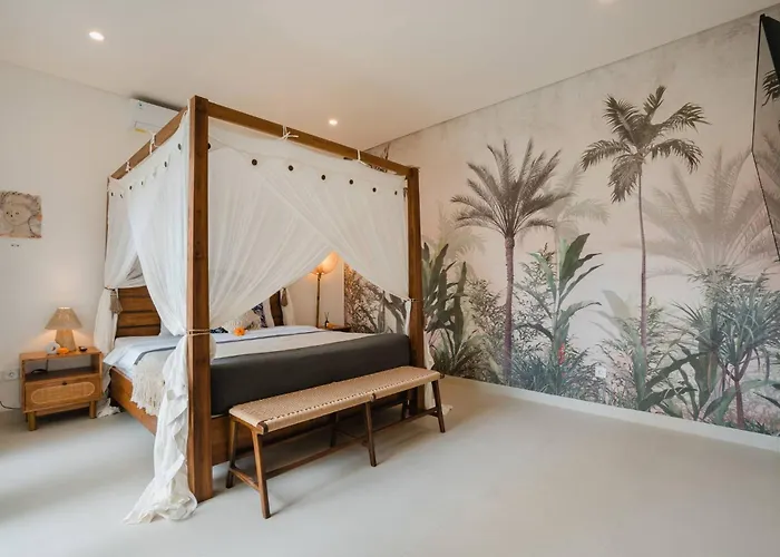 9 Mins To Canggu Beach, 4 Bed Pool Ferienhaus *
