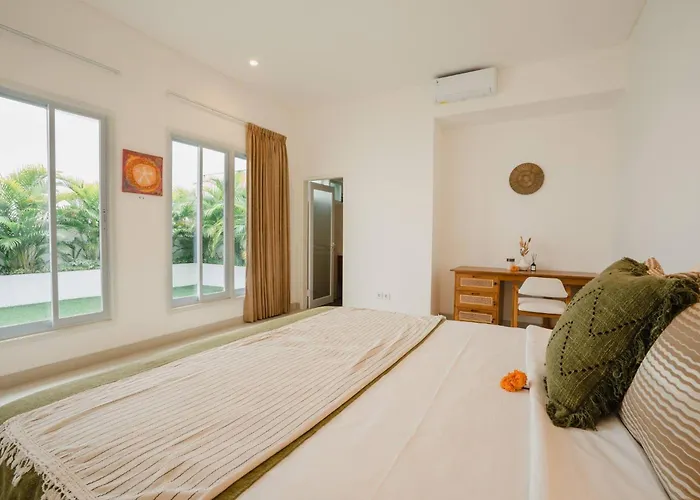 9 Mins To Canggu Beach, 4 Bed Pool *